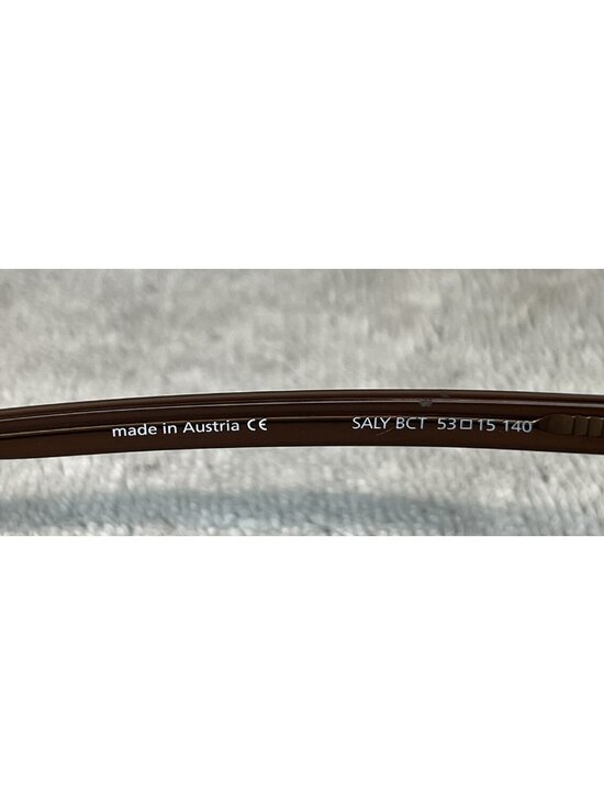 Götti Switzerland SALY BTC Pale Nude Clear Full Rim Eyeglasses Frames 53-15-140 main image 7